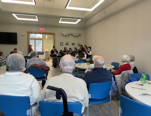 Students Visit Council on Aging