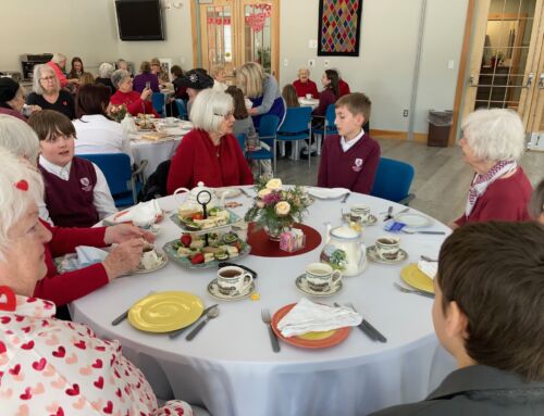 Valentine Tea with the Boxford Council on Aging